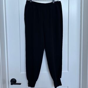 Chico's Women's Black Ankle Jogger Pants